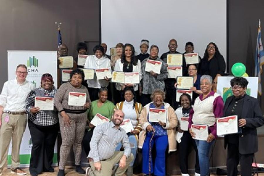 Celebrating Computer Essentials Graduates