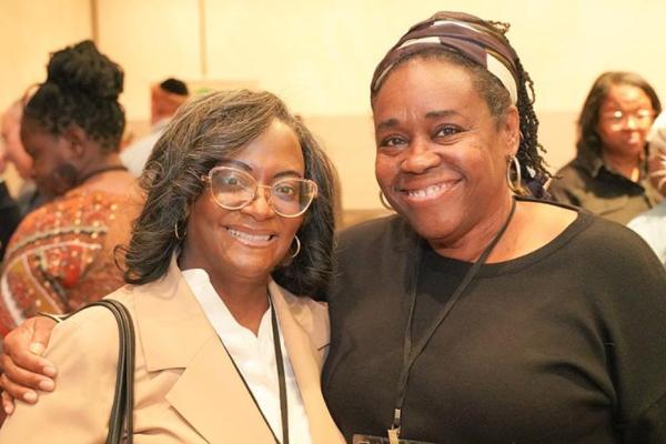 Cheryl Burns and Karen Forté