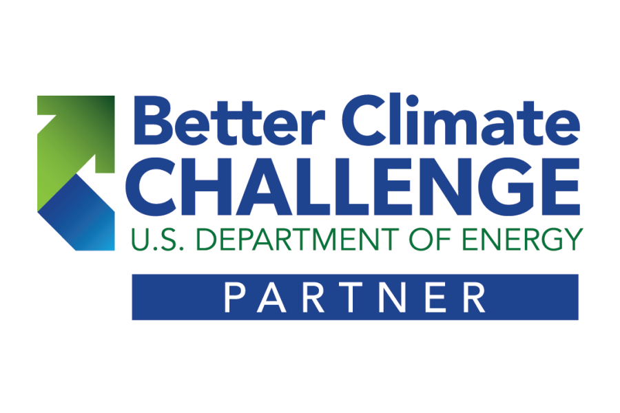 Image that reads "Better Climate Challenge U.S. Department of Energy Partner"